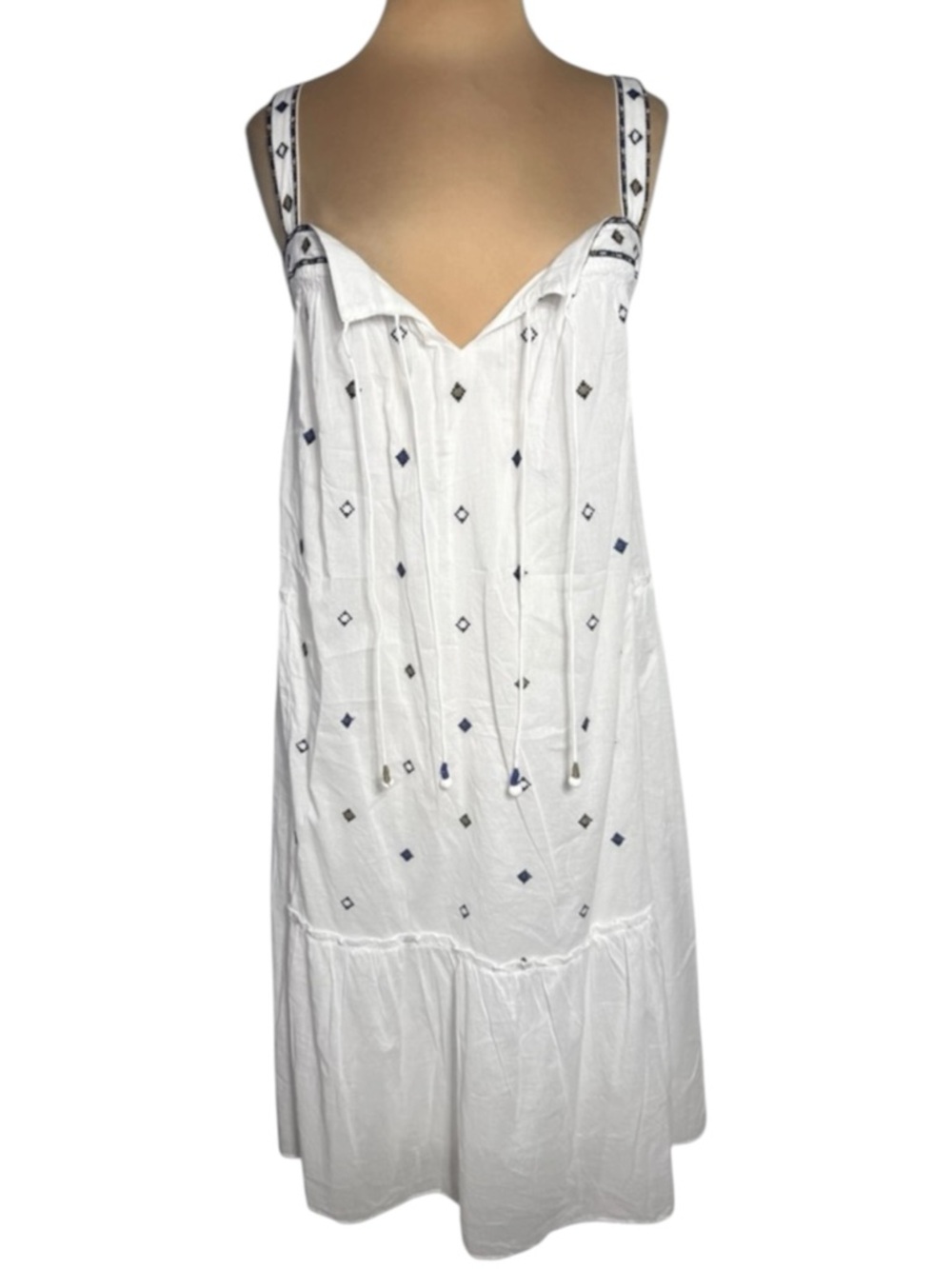 NWT Velvet by Graham & Spencer Riley Embroidered Dress - XS - Picture 4 of 10